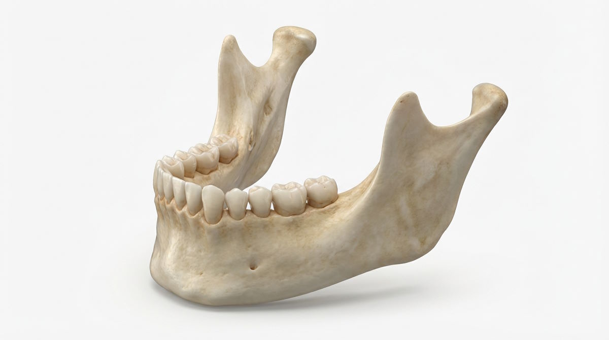 Пример 3D-реконструкции челюсти из КТ